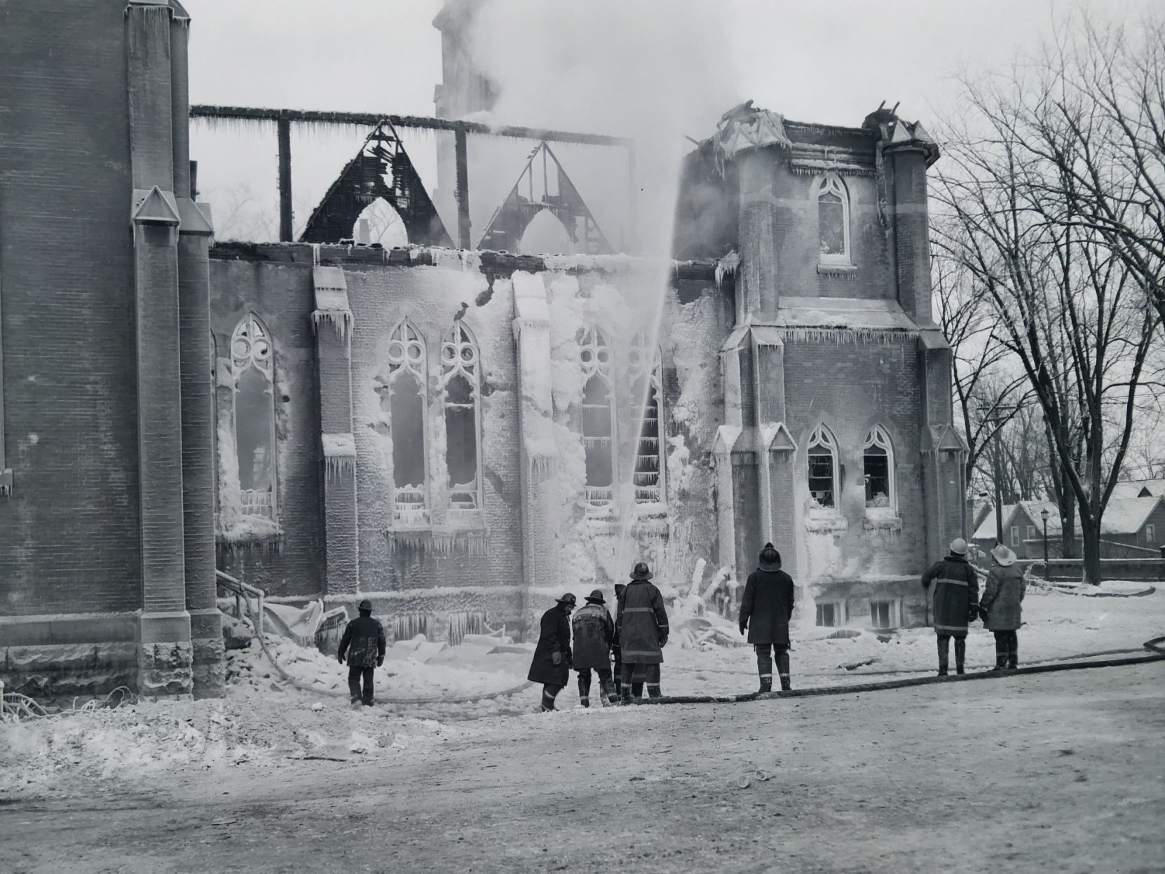 ‘It’s finished’: Sacred Heart went up in flames 50 years ago